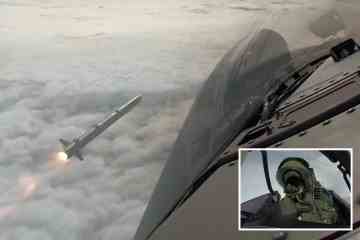 RAF-Jets sprengen 53 Drohnen in der größten Raketenübung aller Zeiten, während die Spannungen in Russland toben