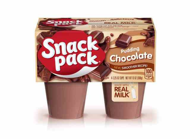 Snack-Pack Schokoladenpudding