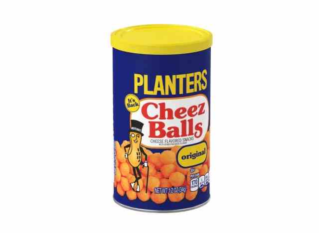 Pflanzgefäße Cheez Balls ikonische Snacks