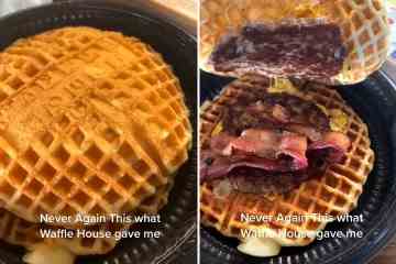 Ich habe den viralen Waffle House Burger-Hack ausprobiert – es war eine solche Katastrophe