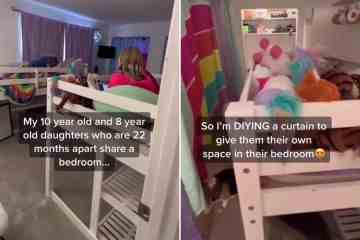 Meine Töchter teilen sich ein Zimmer, aber eine möchte ihren eigenen Raum – ich habe ihn ihr gegeben