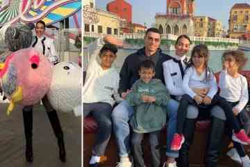 In Ronaldo und Georgina Rodriguez' „wunderschönem“ Freizeitpark in Riad