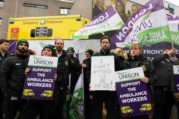 Tausende von Krankenwagenmitarbeitern inszenieren neue Streiks in der Lohnreihe