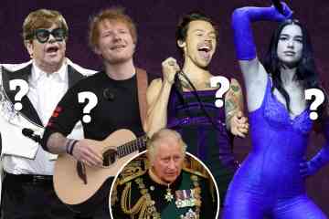Insider-Pläne für Coronation Bash „mit Promis wie Elton John & Ed Sheeran“