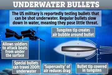US-Militär „testet Unterwassergeschosse für Navy SEALs zur Verwendung bei Missionen“