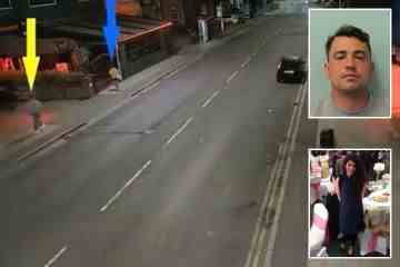 Chilling CCTV zeigt, wie der Mörder einsame Frauen verfolgt, bevor er Zara ermordet