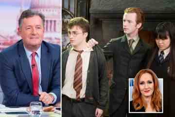 Piers Morgan kritisiert die „undankbare“ Harry-Potter-Besetzung, weil sie JK Rowling verlassen hat