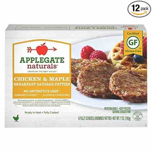 Applegate Naturals Frühstückswurst-Pastetchen Huhn & Ahorn