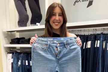 Frau teilt genialen Hack, um herauszufinden, ob Sie die richtige Jeanslänge kaufen