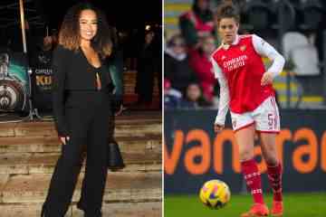 Amber Gill von Love Island bricht das Schweigen über die Romanze mit dem Arsenal-Star