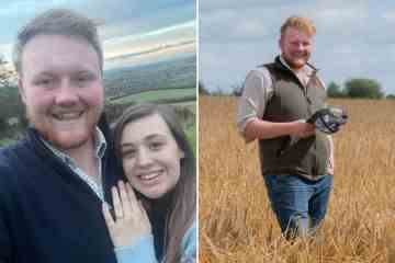 Clarksons Farm-Star Kaleb Cooper enthüllt Verlobung nach dem Weihnachtsantrag