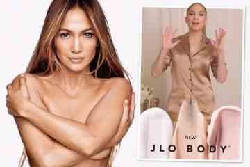 Die zeitlose Jennifer Lopez, 53, zieht sich nackt aus, um für eine Hautpflegelinie zu werben