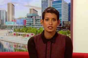 BBC Breakfast-Fans schwärmen von Naga Munchettys „perfektem“ rotem Minikleid
