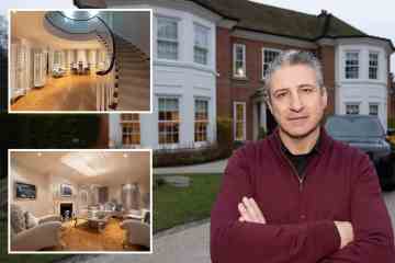 In der 6 Millionen-Pfund-Villa des reichsten Zigeuners Großbritanniens mit Autohaus und weitläufiger Treppe