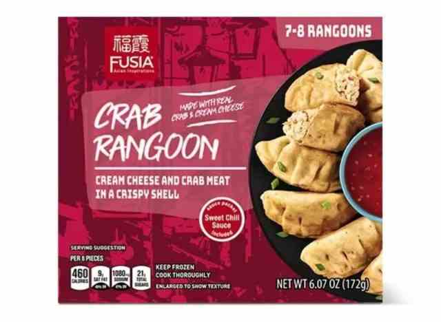 fusia asiatische Inspirationen Crab Rangoon