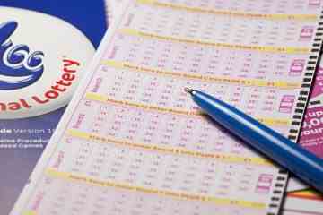 Glücklicher Lottospieler beansprucht Tage nach dem Gewinn der ersten Hälfte einen Jackpot-Preis von 6 Millionen Pfund