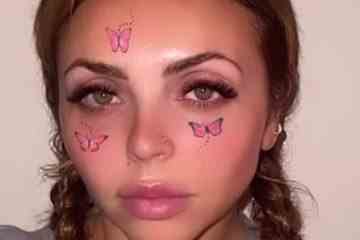 Jesy Nelson sieht umwerfend aus, wenn sie mit Zöpfen und kaum vorhandenem Make-up posiert