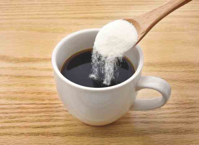 Kollagenproteinpulver Kaffee