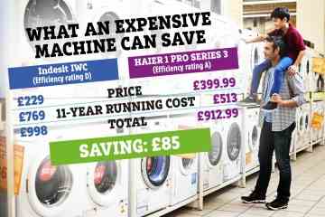 Sie haben Waschmaschinen und Haushaltsgeräte falsch gekauft – wie Sie 100 Euro sparen können