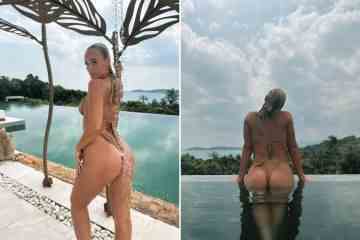 Die Gewinnerin von Love Island, Millie Court, zeigt ihren Hintern im Tanga-Bikini 
