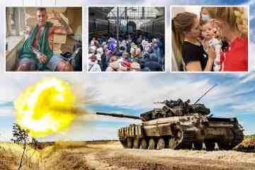 Ein Jahr nach der russischen Invasion in der Ukraine teilen Sun Snappers Bilder