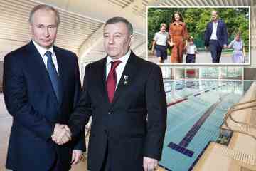 Der milliardenschwere Kumpel von Putin half bei der Finanzierung eines 2-Millionen-Pfund-Poolkomplexes in Georges Schule