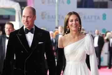 Kate hat königliche Fans in Stichen über einen frechen Moment mit William bei Baftas