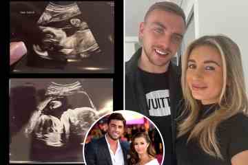 Der schwangere Love Island-Star Dani Dyer teilt einen neuen Scan von Zwillingsmädchen