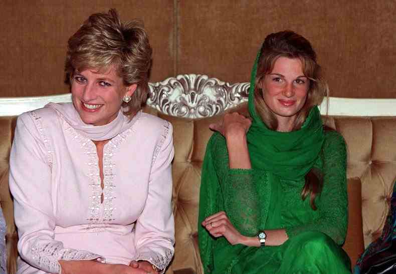 Prinzessin Diana und Jemima Khan