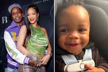 Rihanna teilt sieben Monate nach der Geburt das erste Video ihres Sohnes mit A$AP Rocky 