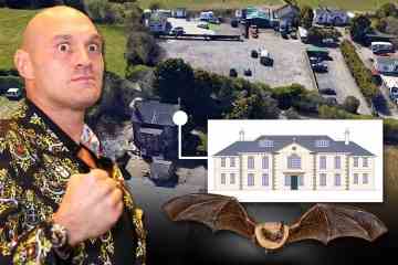 Tyson Furys Pläne, ein traumhaftes 4-Millionen-Pfund-Herrenhaus zu bauen, wurden von Fledermäusen zerstört