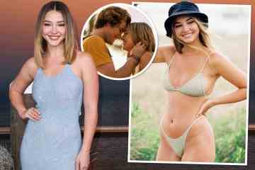 Netflix's Outer Banks star Madelyn Cline stuns in tiny bikini and blue hat