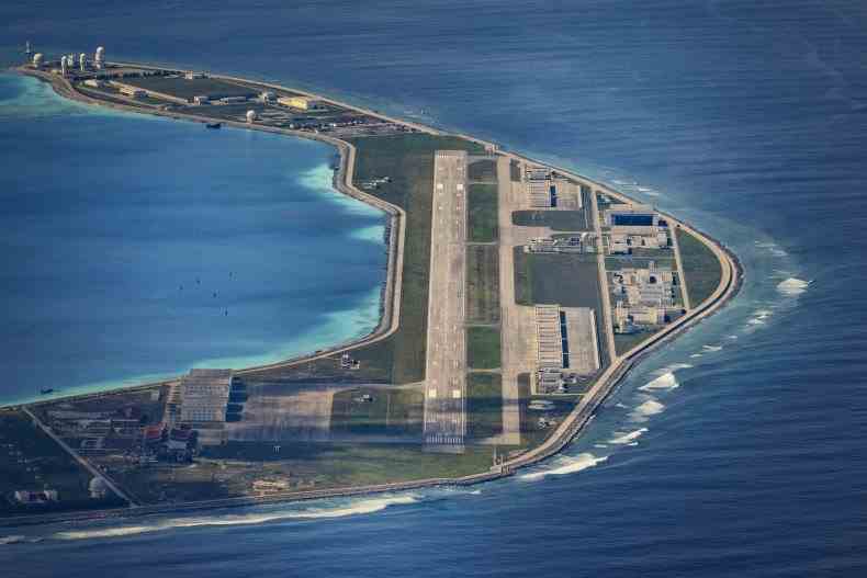 China Maritime Miliz schwärmt von der philippinischen Insel aus