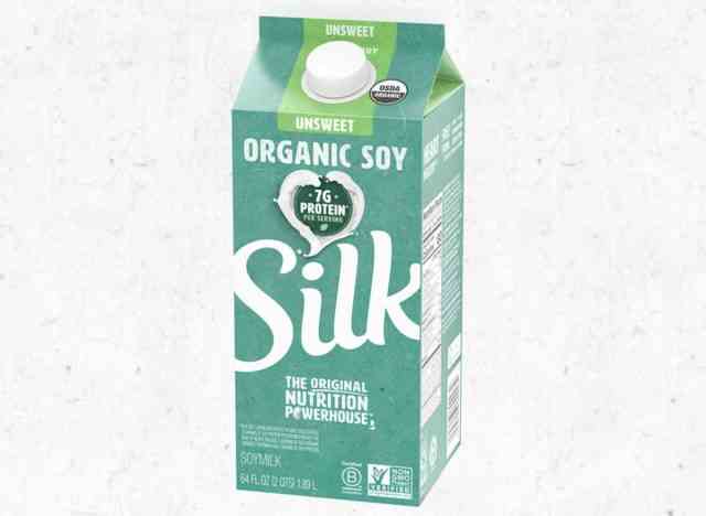 Ungesüßte Bio-Sojamilch von Silk