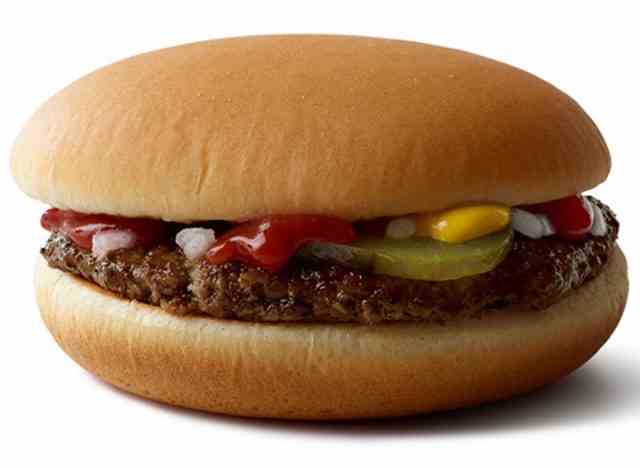 McDonalds Hamburger als einer der gesündesten Fast-Food-Burger