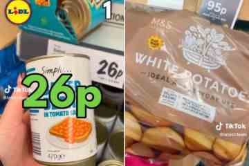 Vier Supermarkt-Basics für weniger als 30 Pence und ein überraschender Kartoffelladen