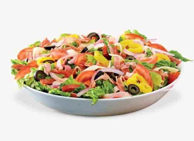 Quiznos salad
