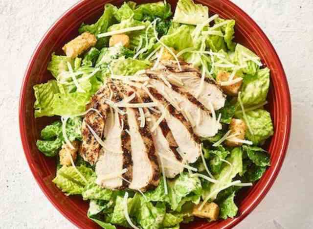 unhealthiest restaurant salads, Carraba's caesar