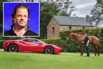 Der Sohn des milliardenschweren Ex-Man Utd-Besitzers bietet Rennsportfans einen neuen Ferrari im Wert von 250.000 Pfund