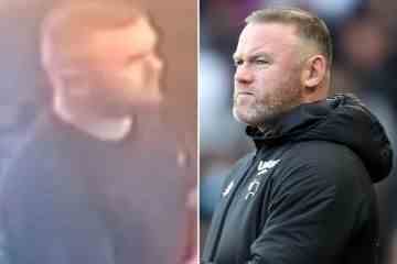 Wayne Rooney-Doppelgänger wird von der Polizei wegen einer Schlägerei in einer Kneipe gejagt
