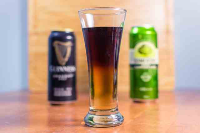 Guinness Black Velvet-Cocktail