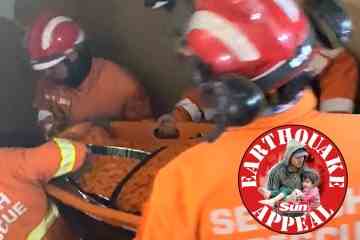 Britische Feuerwehrleute bergen nach fünf Tagen der Hölle Opfer aus den Trümmern des Bebens