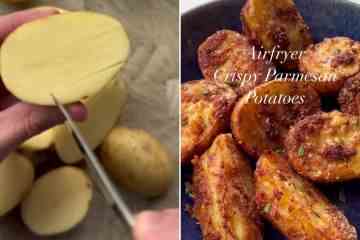 Easy Air Fryer Parmesan-Spuds, die für Ihren Braten zum Muttertag ein Muss sind
