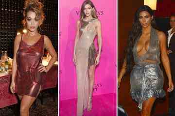 Kim K & Gigi Hadid beweisen, dass das Kettenhemdkleid von Paris Hilton aus den 90ern wieder in Mode ist