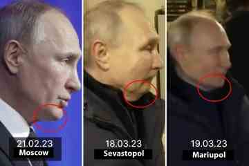 Bizarrer Video-„Beweis“, dass Putin Körperdoppelungen verwendet, geht in Russland viral