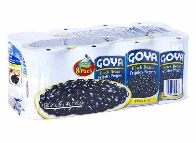 8er-Pack schwarze Goya-Bohnen