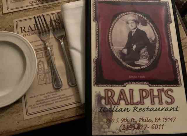 Ralphs Tischdekoration, Philadelphia, Pennsylvania