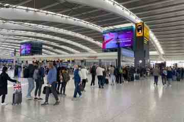 Das Oster-Reisechaos wird ab HEUTE den großen britischen Flughafen treffen, wenn die Streiks beginnen