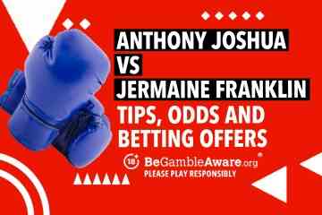Anthony Joshua gegen Jermaine Franklin: Kampfkarte, Vorhersagen, Quoten, Wetttipps
