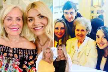 Promis posieren am Muttertag mit Müttern von Holly Willoughby bis Carol Vorderman 